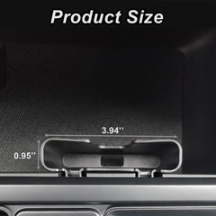 RAVOTOM dovetail-fitment into front storage well keeps the mount secure.