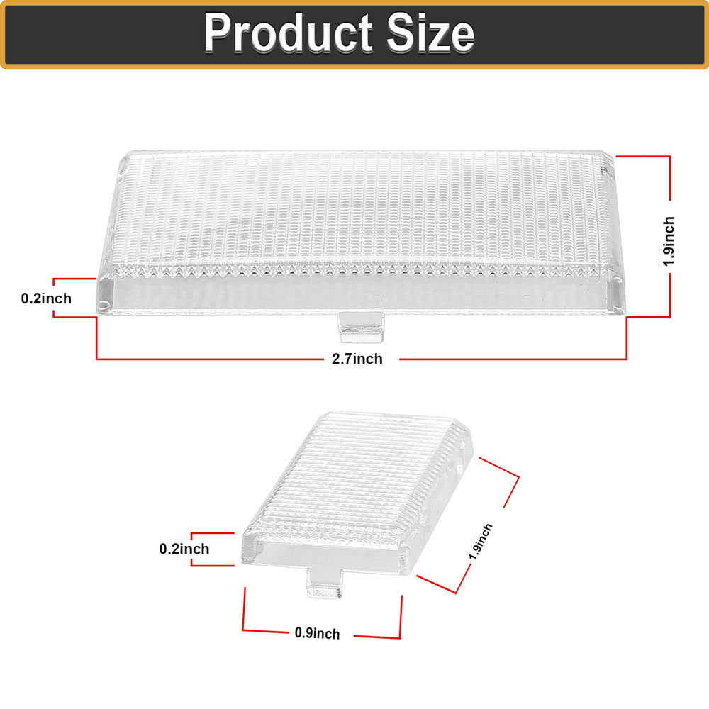 RAVSOFT easy install map and dome light kit fits factory size without modifications