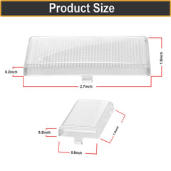RAVSOFT easy install map and dome light kit fits factory size without modifications