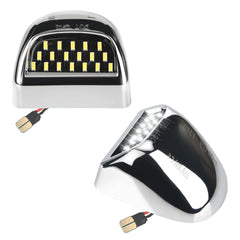 RAVSOFT LED license plate light assembly for Silverado and Sierra with bright 6000K white light