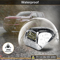 RAVSOFT pack of 2 license plate lights for complete rear lighting upgrade