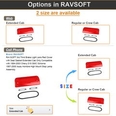 RAVSOFT black seal gasket ensures a watertight fit on Regular or Crew cab