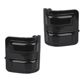 RAVSOFT smoked lens marker light for driver side mirrors enhances nighttime visibility.