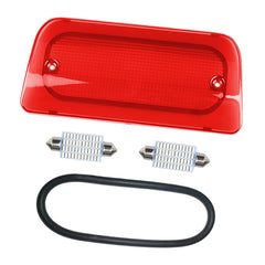 RAVSOFT third brake light lens red cover for Chevy S10 and Sonoma, improving rear visibility