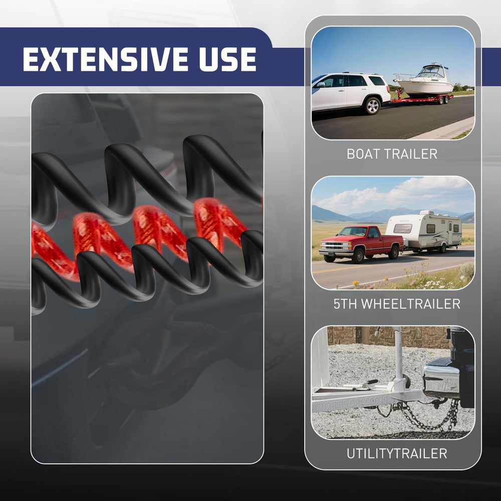 RAWILL 6ft length suitable for universal trailer setups