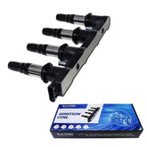 RAWOK ignition coil pack front view for reliable OE-style replacement.