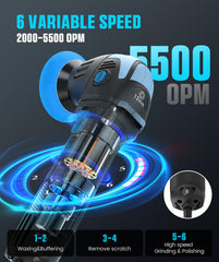 RAYBAO 12mm eccentric buffer boosts efficiency on large areas