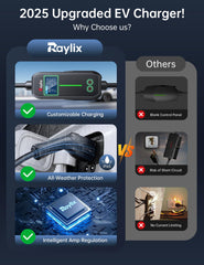Raylix safety features protect against overvoltage and overheating.