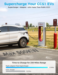 Raylix weather-tested adapter works in extreme temperatures for reliable charging.