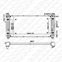RAYTEN 2370 inlet/outlet diameters 33mm and 39.5mm support standard hose connections.