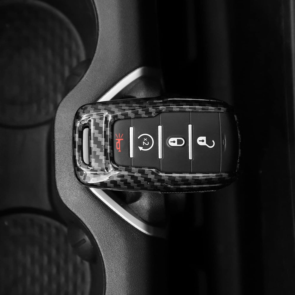 RAZPOY RAM key fob cover shields from scratches and minor impacts.