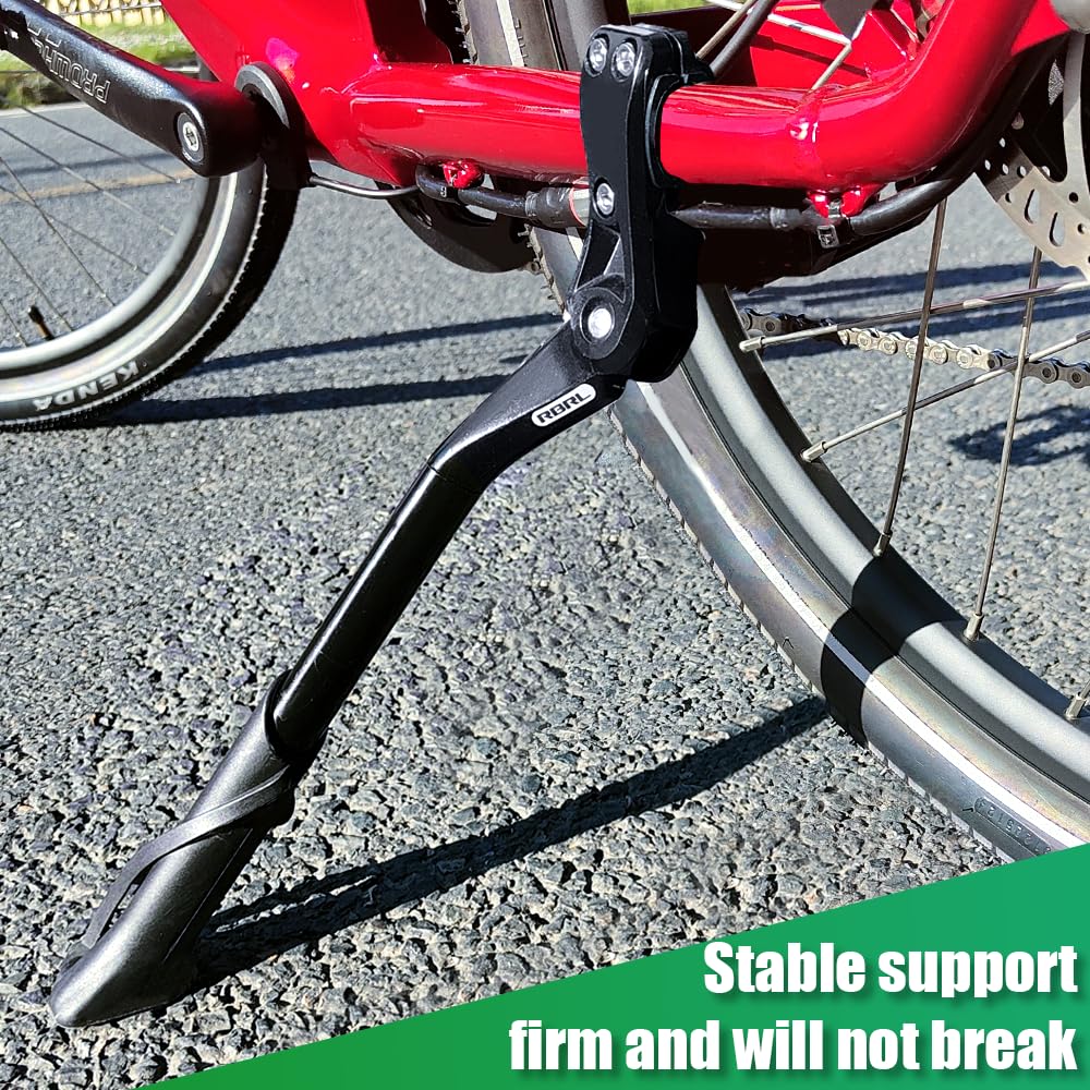 RBRL heavy-duty 100lbs load capacity helps hold heavier bikes securely.
