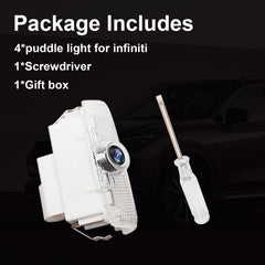 RCBDCYGJ Luxurious ambience and signaling with door logo lights