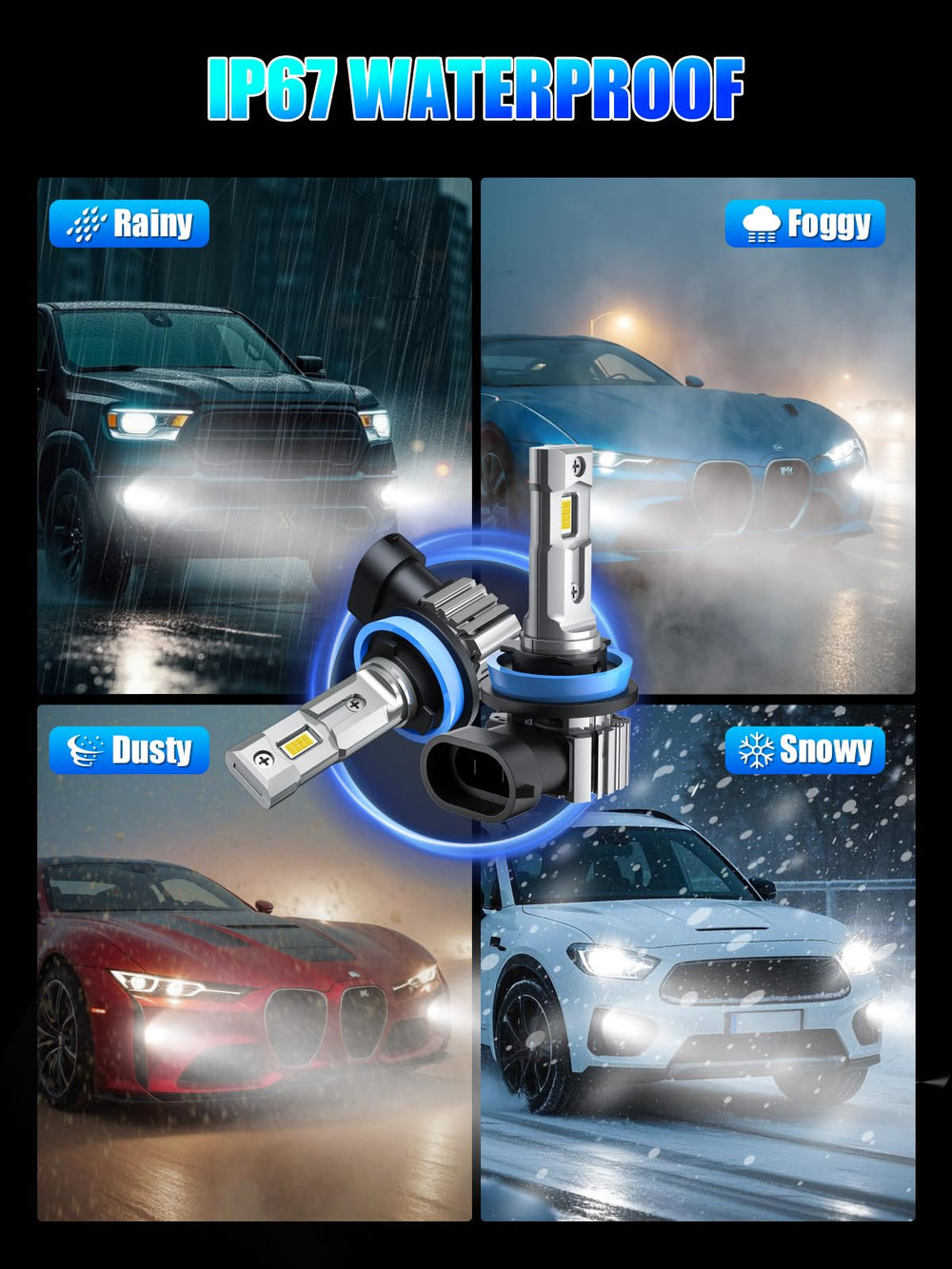 RCJ H11 compatibility minimizes false warnings across most vehicles.