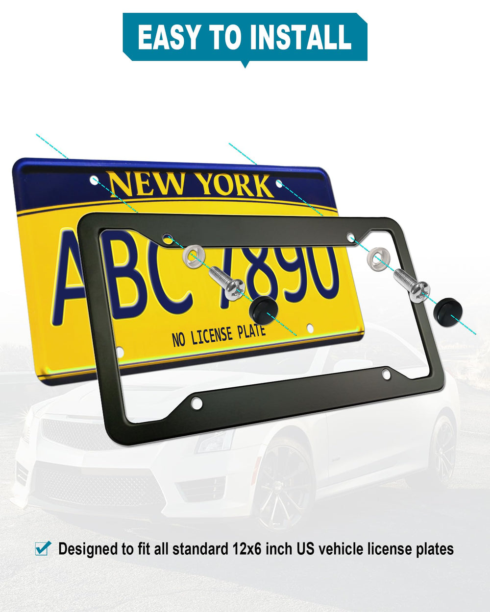 RCKJNJ 10 reflective stickers boost night visibility on vehicles