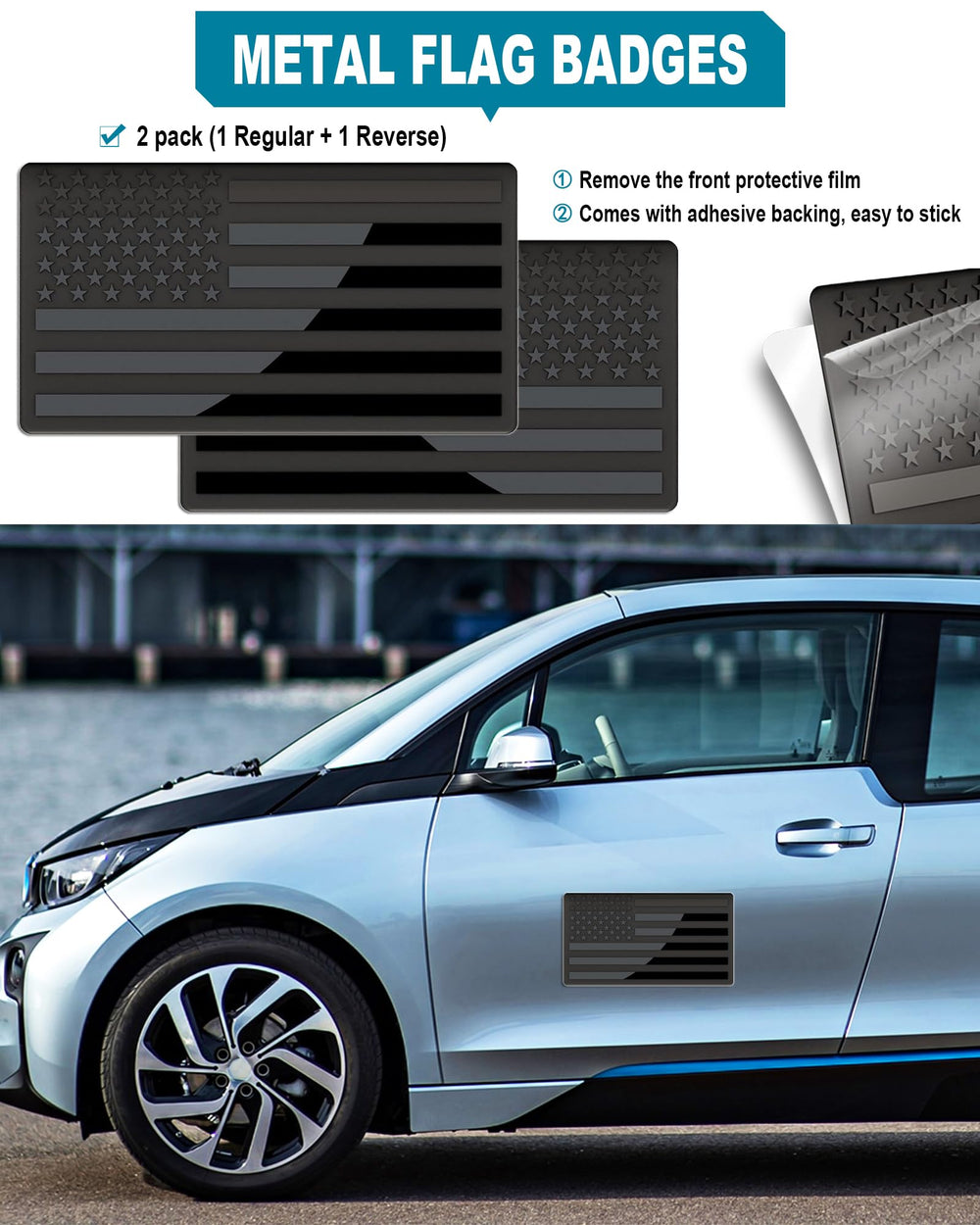 RCKJNJ license plate pad protects car paint from scratches.