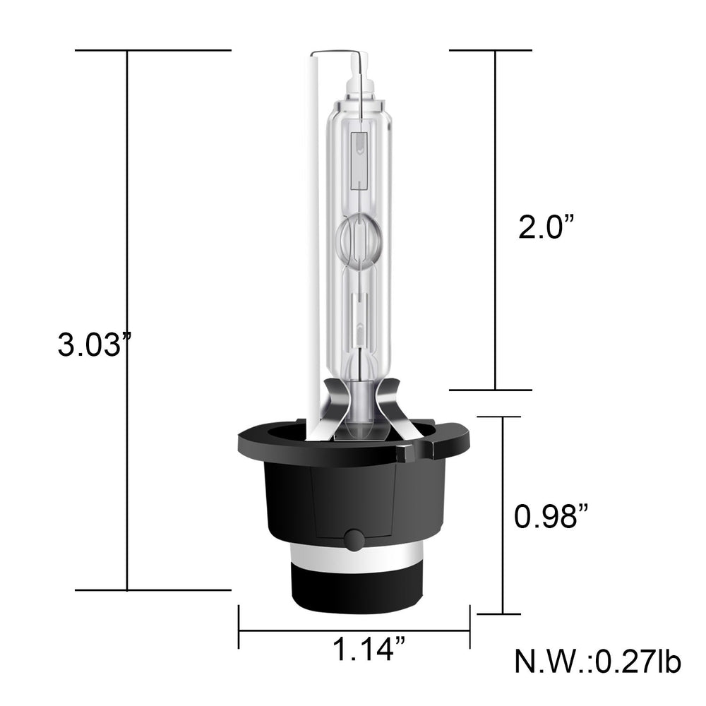 RCP D4S6 plug-n-play install like factory bulbs.