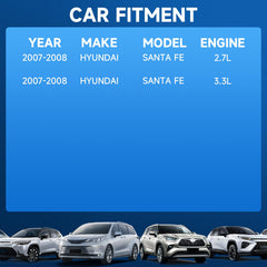Readair coil spring assembly improves ride comfort and load support for Hyundai Santa Fe
