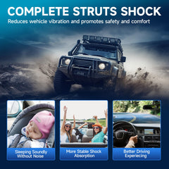 Readair high-strength steel body resists flex and wear in Hyundai Santa Fe struts