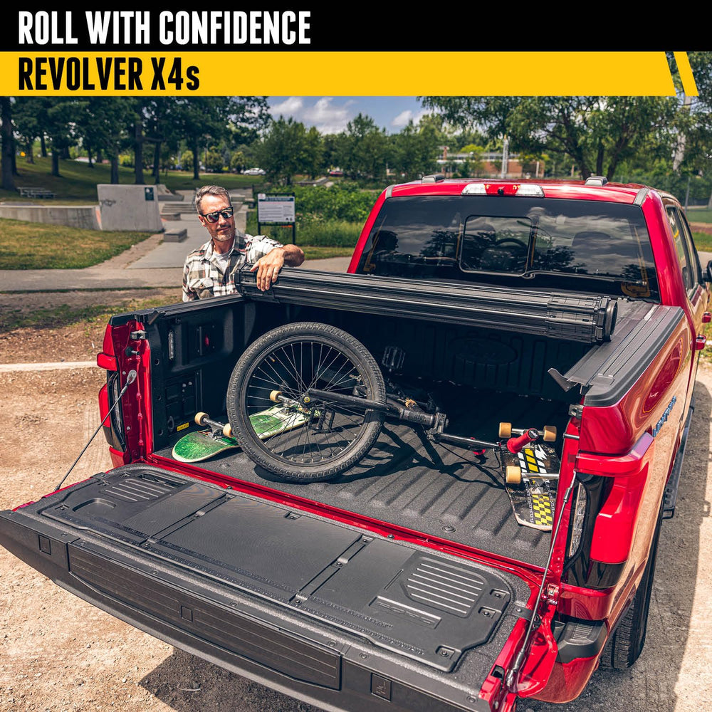 RealTruck BAK Revolver X4s one-hand operation enables easy deployment