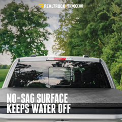 RealTruck TruXport is removable without tools for quick bed access.