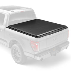 RealTruck TruXport side view shows a low-profile cover protecting cargo.