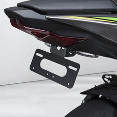 REARACE installation-ready bracket reduces rear-end clutter for a tidy look