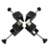 RebarTech motorcycle adapter front view widening rim clamp for easier tire changes