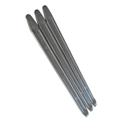 Rounded edges help prevent tube pinching and tire damage during use.