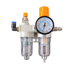 RebarTech tire changer gauge front view showing precise pressure measurement