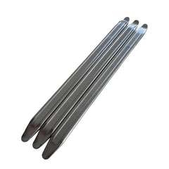RebarTech tire iron spoons 3pc 12in set for easy tire removal and reduced pinching.