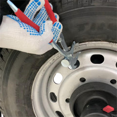 RebarTech Wheel Balancer Pliers removing and installing counterweights with ease