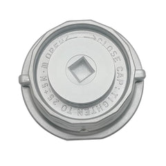 Recajia packaging shows the cap and drain plug kit included in the package.