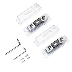 RECOIL ZAFH2-200 in-line fuse-holders with a sturdy zinc die-cast body for durable power distribution.