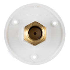 Brass pipe threads ensure a secure, leak-free fill with RecPro inlet
