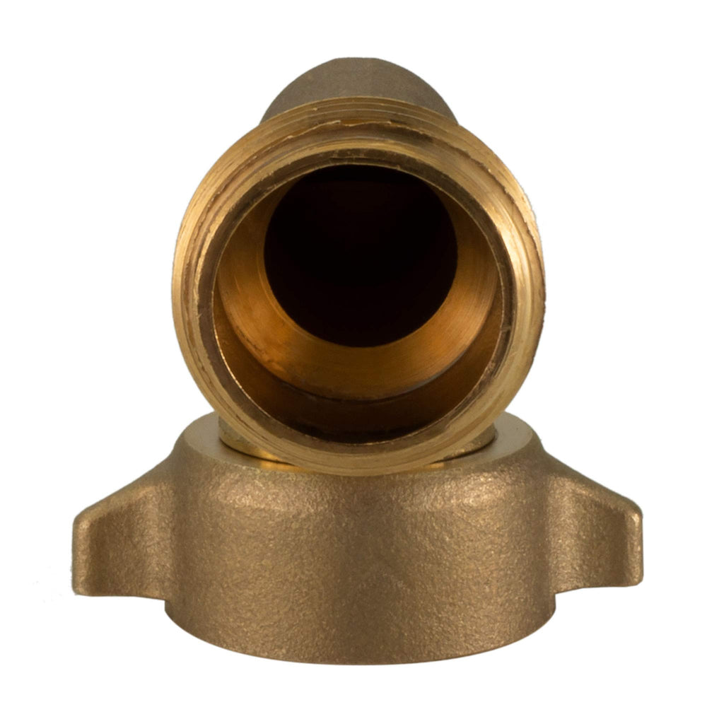 American-made RecPro inlet for dependable RV water connections
