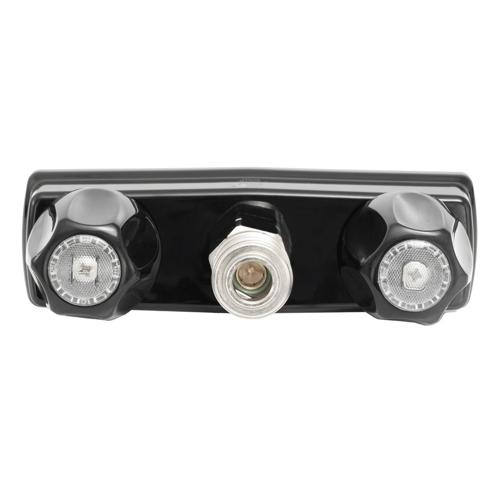 RecPro exterior faucet high-pressure sprayer delivers powerful outdoor rinses.