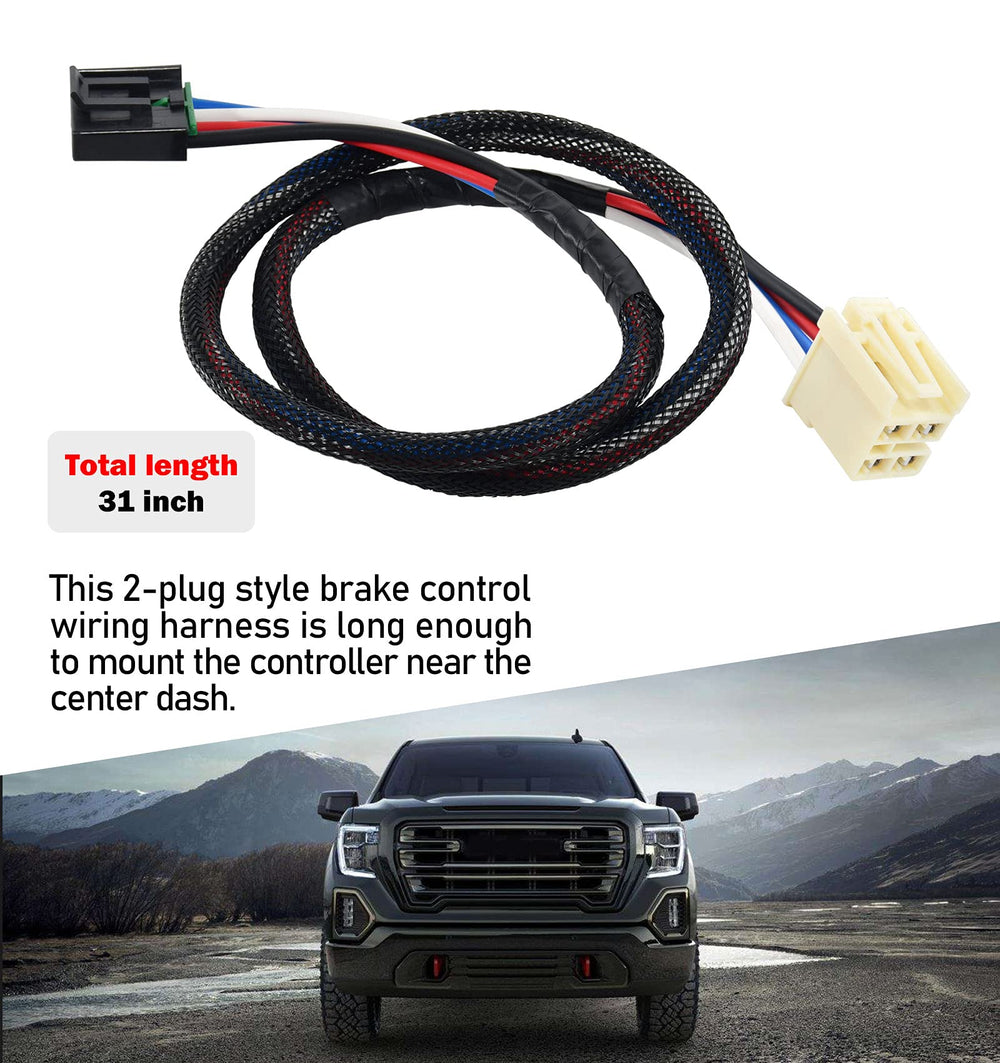 RED WOLF abrasion-resistant sleeve guards wiring from wear during towing.