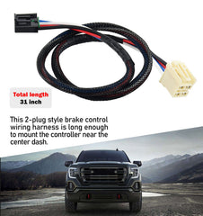 RED WOLF abrasion-resistant sleeve guards wiring from wear during towing.