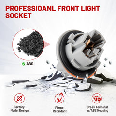 RED WOLF ABS heat-resistant socket designed for durability