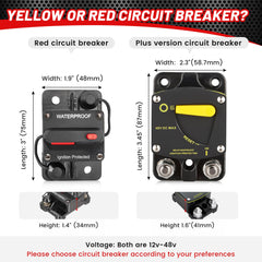 RED WOLF BS6060 60A vehicle and boat circuits ensure safe power distribution.