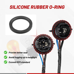 Red Wolf copper-core wiring harness designed for heat resistance and long life.