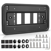 Red Wolf front license plate bracket frame for secure mounting and paint protection.