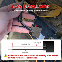 RED WOLF plug-and-play fitment enables quick Wrangler JK installation