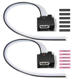 RED WOLF front turn signal harness for Jeep Wrangler JK ensures reliable connection