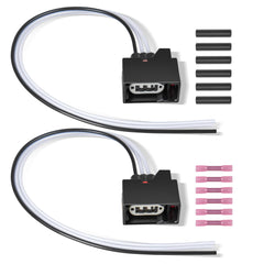 RED WOLF front turn signal harness for Jeep Wrangler JK ensures reliable connection