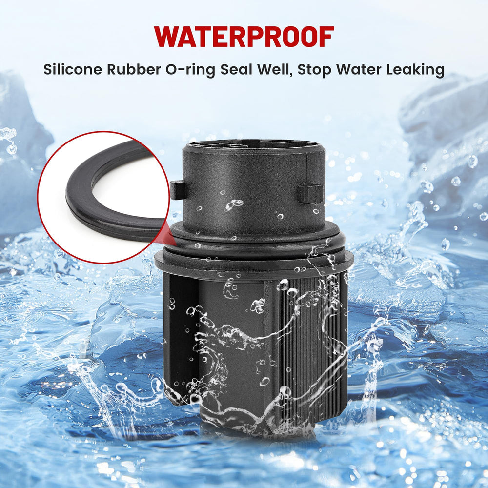 RED WOLF high-temperature plastic body resists deformation in demanding environments.
