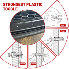 Red Wolf Impreza front bumper bracket keeps plate secure in all conditions