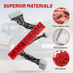 RED WOLF installation guide visual shows simple, tool-free mounting approach.