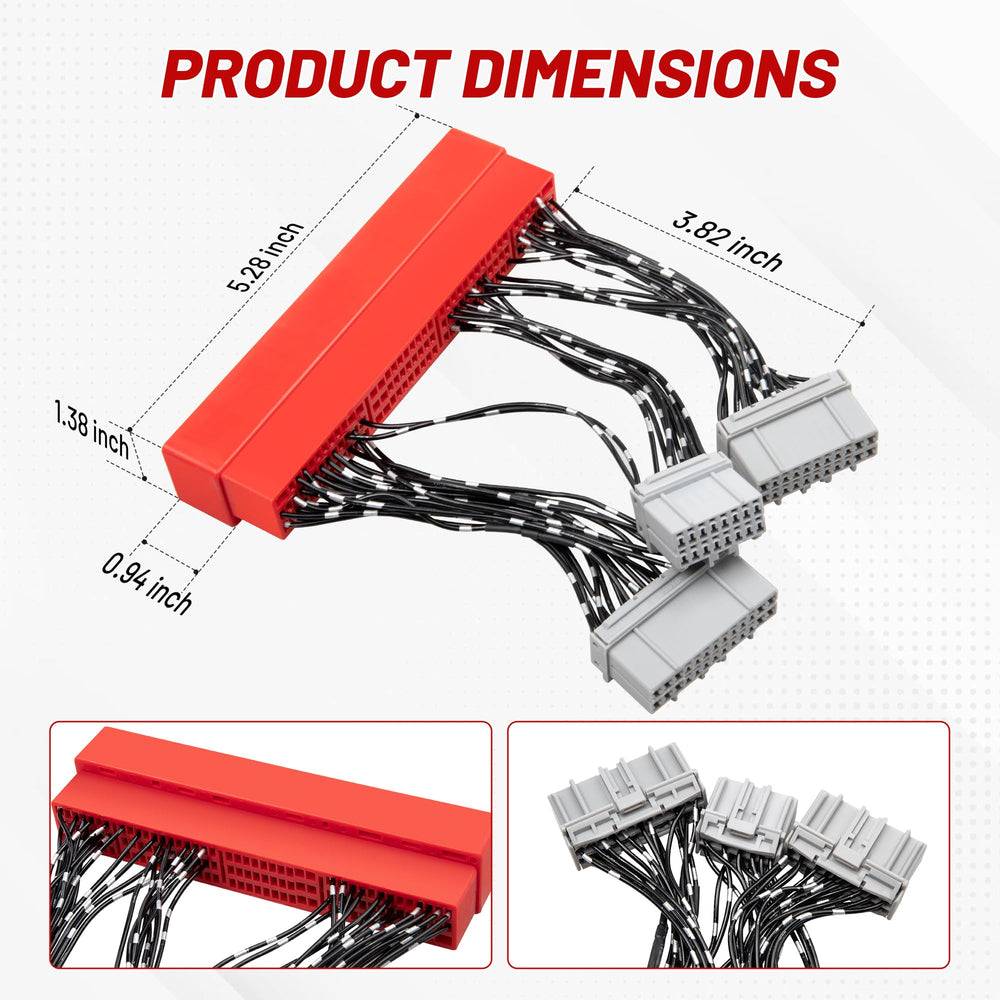 RED WOLF cable assembly with PVC insulation resists wear and corrosion.